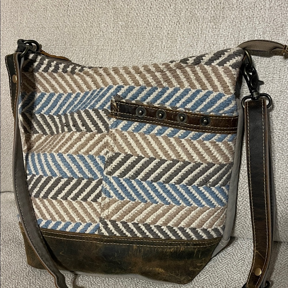 Striped Myra Bag Crossbody